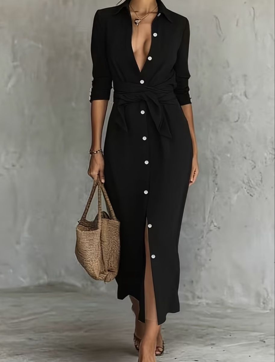 Vestiti: Chic Maxi Abito camicetta di viscosa e cotone-tg M/L-nuovo – Nuovo e nell'imballaggio originale da Gordevio venduto da LanaZimm