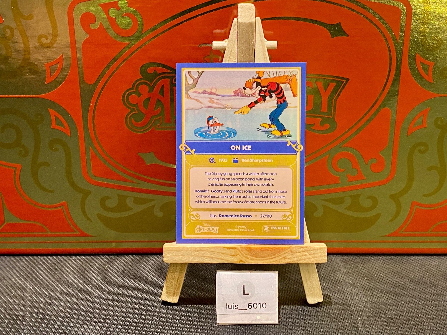 Disney Sammelbilder & Trading cards: Disney Anthology On Ice 27/110 Base Card – Gebraucht aus Kriens von luis__6010 1