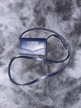 Sac bandoulière Jacquemus Le Porte Azur navy