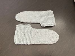 Handgestrickte Bettsocken warme Füsse Gr. 40-42 Socken