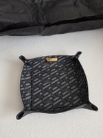 Versace Schlüsselablage Leder schwarz Neuwertig