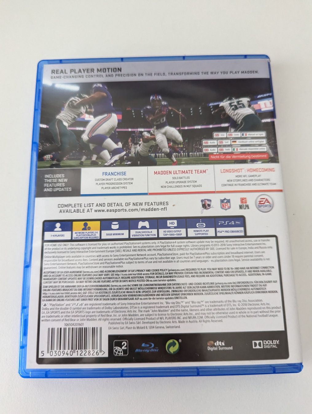Giochi: MADDEN NFL 19 - Sony Playstation 4 PS4 Game – Usato da Hünenberg See venduto da SpecialEditionGaming 1