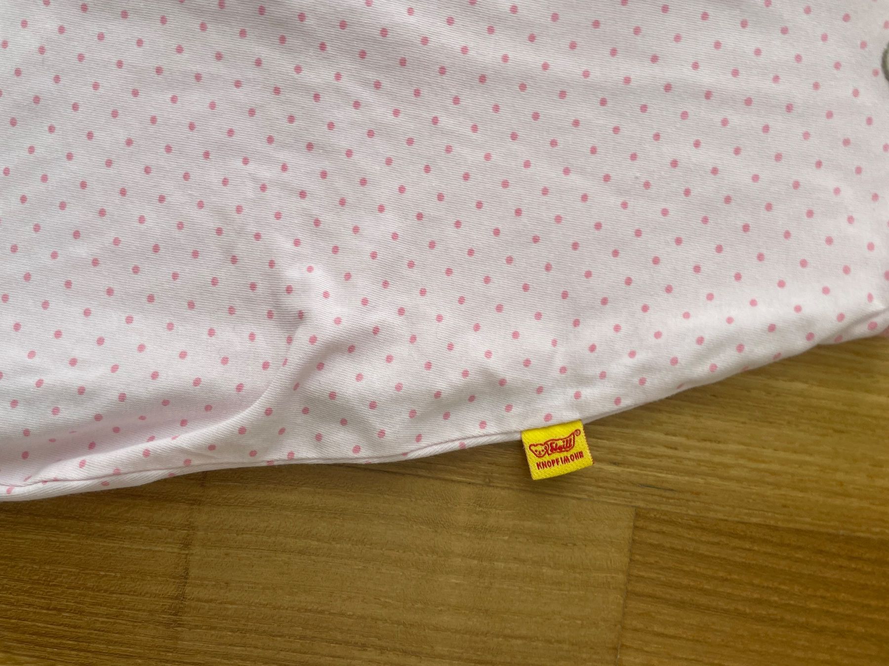 Steiff Sacchi a pelo: Steiff Babyschlafsack rosa Schlafsack – Usato da Buchs SG venduto da VintageHomeCH 2