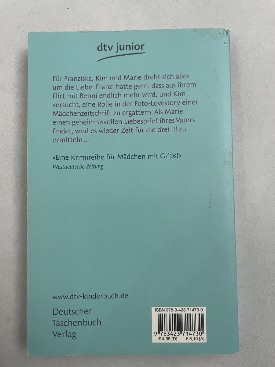 Libri: Die drei !!! - Kuss-Alarm – Usato da Thun venduto da bue_59vc 1
