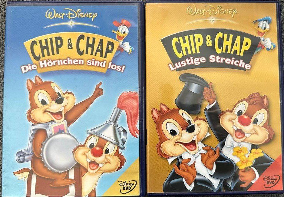 2 DVDs Chip & Chap Disney Filme Zeichentrick Klassiker (Gebraucht) in ...