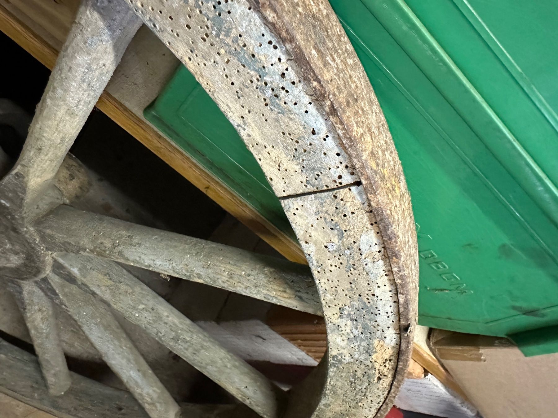 Pneumatici & Ruote complete: Wagenrad aus Holz – Usato da Regensdorf venduto da Groba5 3