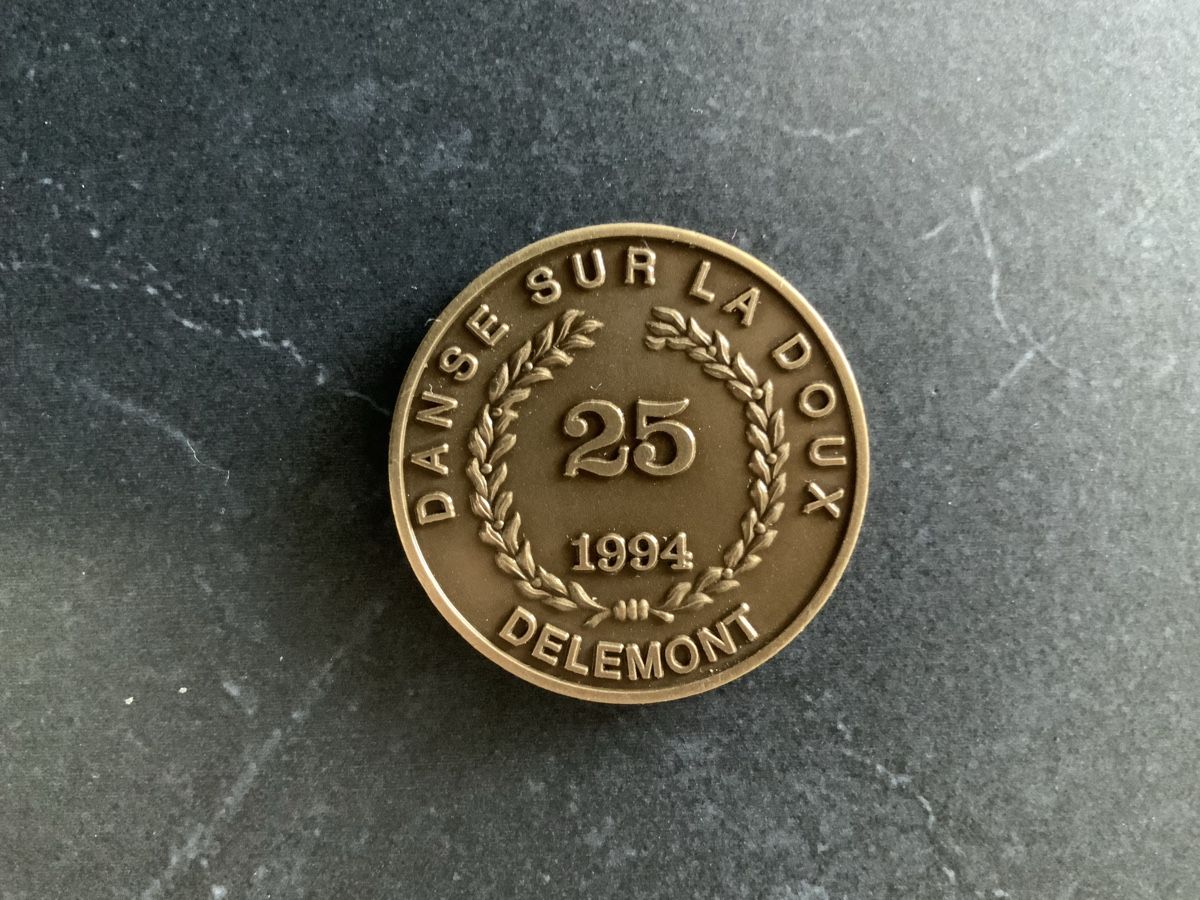 Medaglie: Médaille union des commerçants Delémont 1994 – Nuovo e nell'imballaggio originale da Courgenay venduto da Jacquesdr