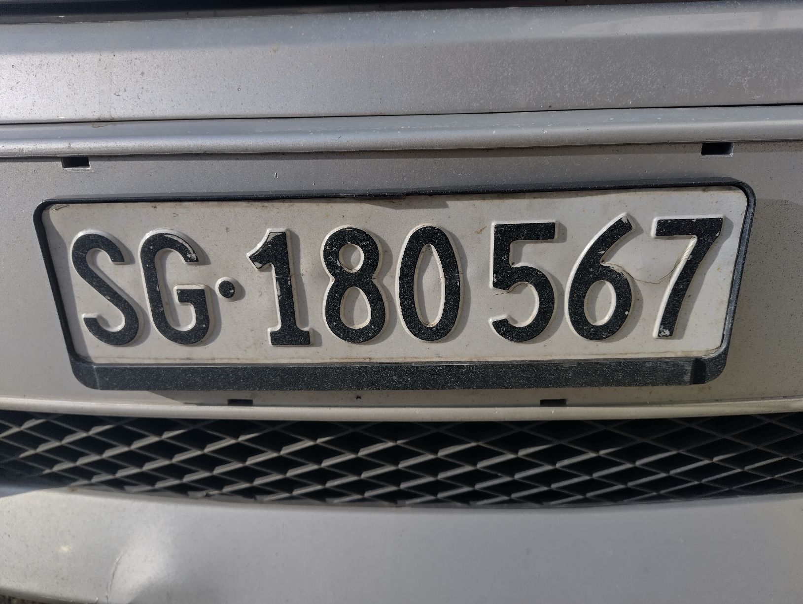 Insegne: SG 180567  Geburtsdatum Autokennzeichen – Usato da Rickenbach b. Wil venduto da Kenny15