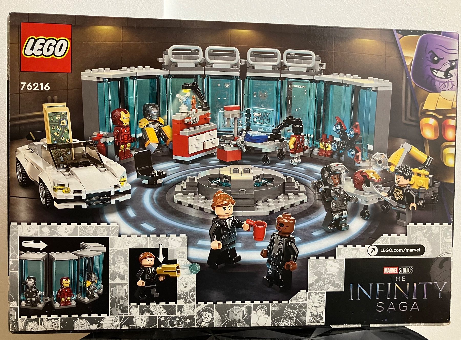 Lego Baukästen: LEGO Atelier sur l'Iron Man 76216 – Neu und originalverpackt aus CHENE-BOUGERIES von homeswisshome 1