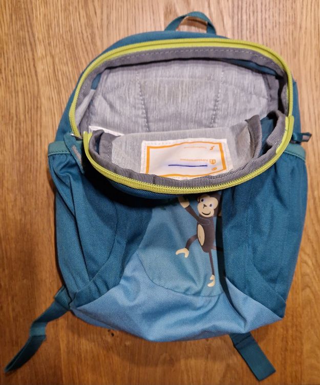 Deuter Kinderrucksack PICO 5L grün Affen (Gebraucht) in Wettingen