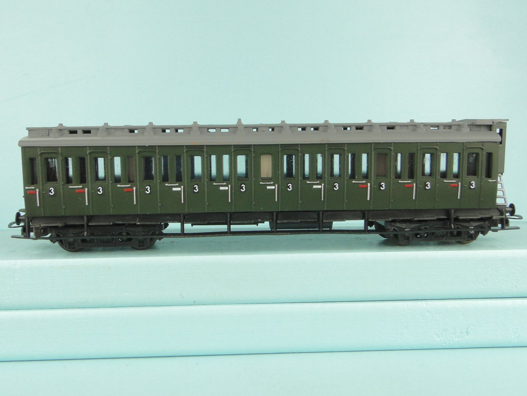 Liliput Modellini di ferrovie: Liliput 290 03 Oldtimer Wagen 3 Klasse – Usato da Bülach venduto da cann11 4