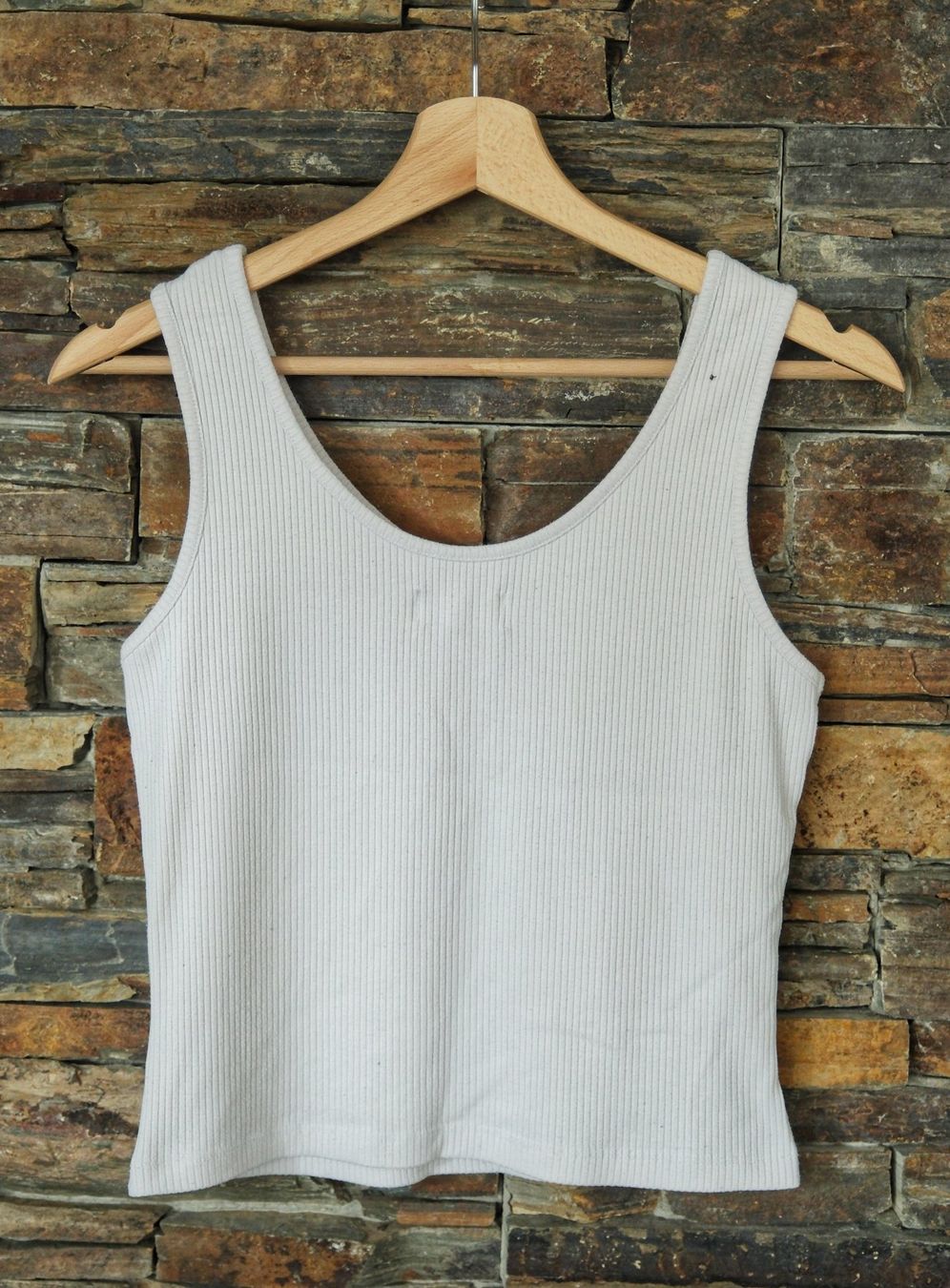 Tops: geripptes Top EVEN&ODD weiss – Gebraucht aus Winkel von man_2qfr 2