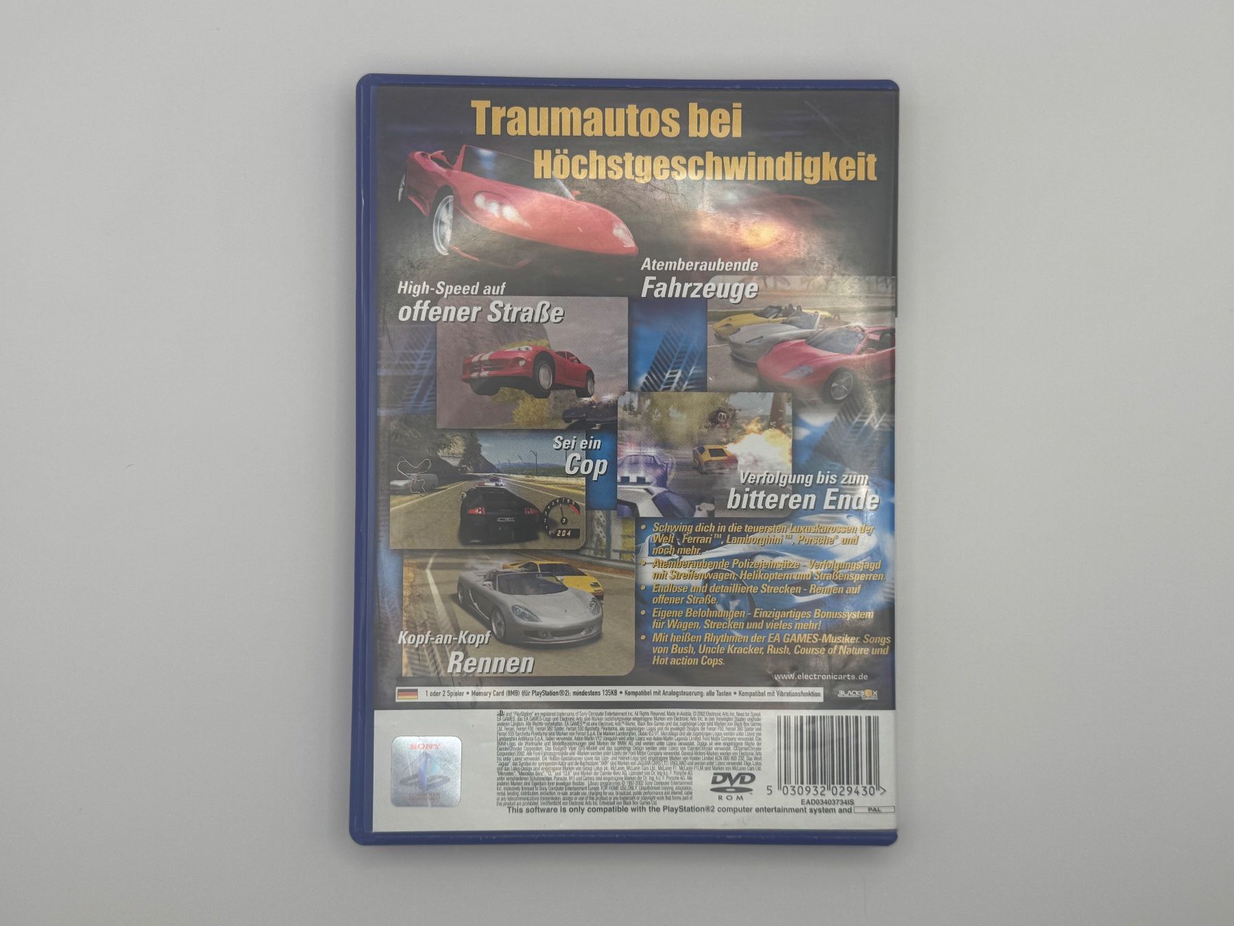 Sony Giochi: Playstation 2 Need for Speed Hot Pursuit 2 – Usato da Bettlach venduto da awi_7jcb 1