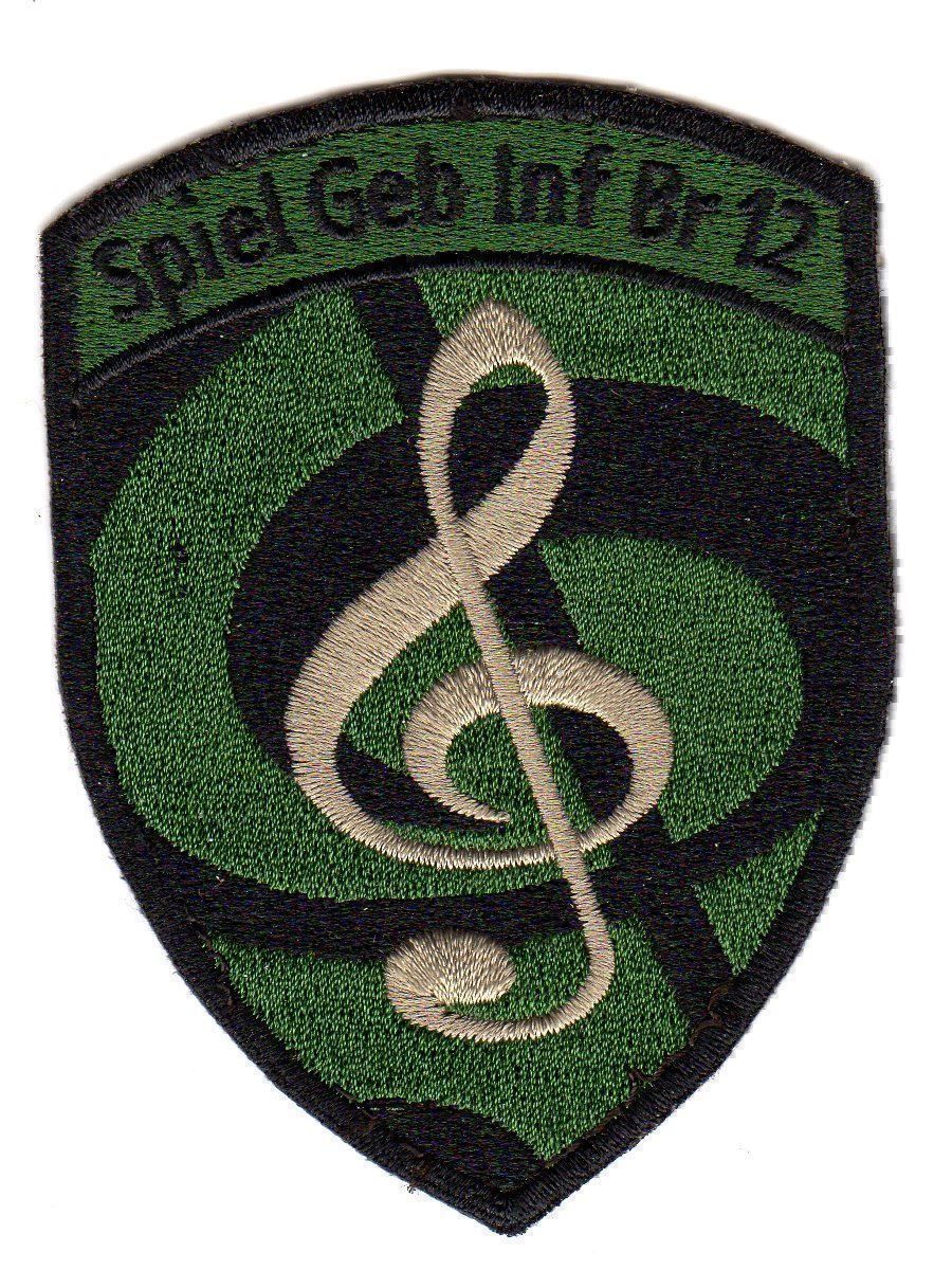 Placchette & Badge: Badge Spiel Geb Inf Br 12 – Usato da Erlinsbach venduto da S700