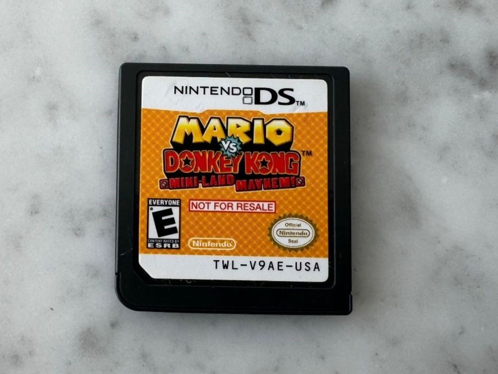Mario vs. Donkey Kong - Not For Resale - Nintendo DS Demo (Gebraucht ...