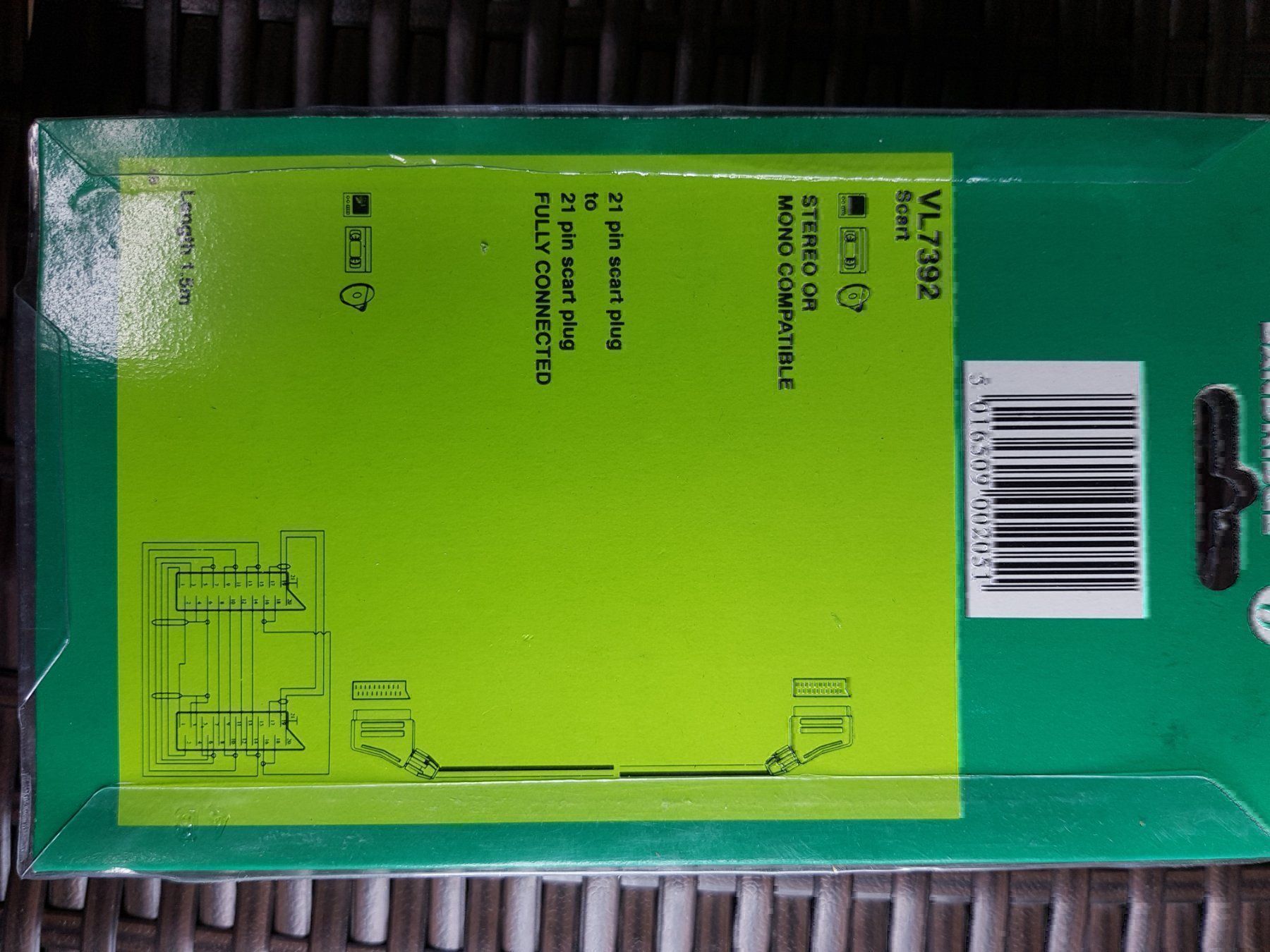 Câbles: Scart 21 pin 150 cm – Neuf avec emballage d'origine à Bionnens par Meg011 1