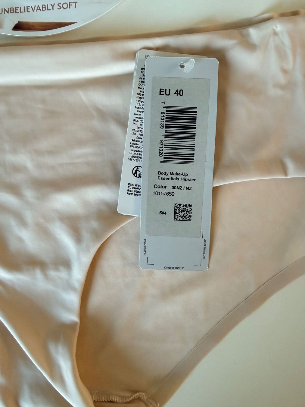 Triumph Altra biancheria intima: TRIUMPH, Hipster BODY MAKE-UP Essentials, Gr. 40, Hellbeige – Nuovo e nell'imballaggio originale da Rudolfstetten venduto da gst_g7xl 1