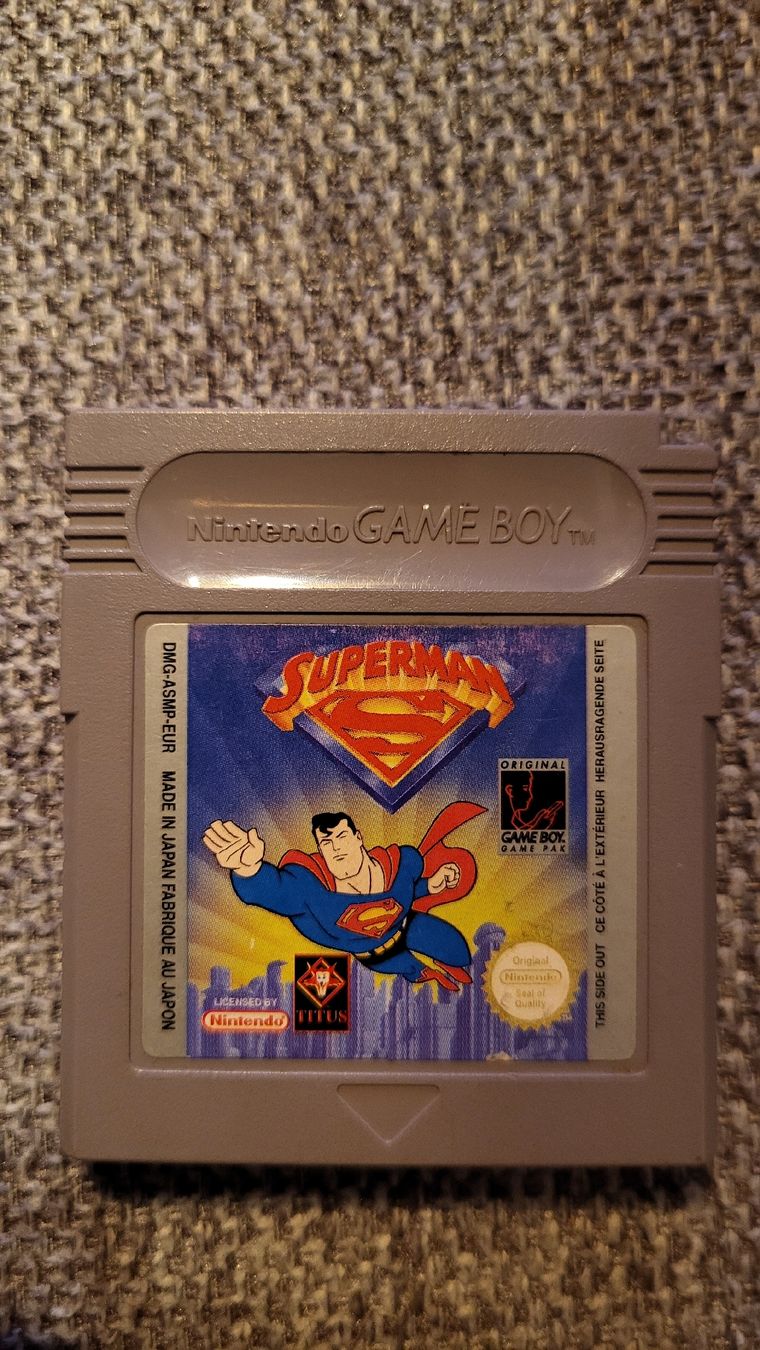 Nintendo Spiele: Superman / Nintendo Game Boy Spiel – Gebraucht aus Biel/Bienne von Retrohr