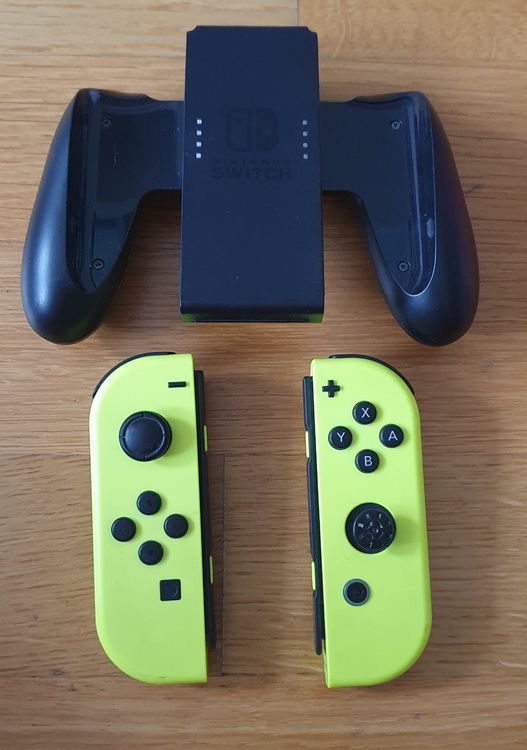Joycon yellow neon Nintendo Switch Kaufen auf Ricardo