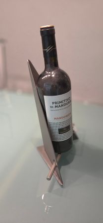 Flaschenständer Weinhalter Metall modern 🍷