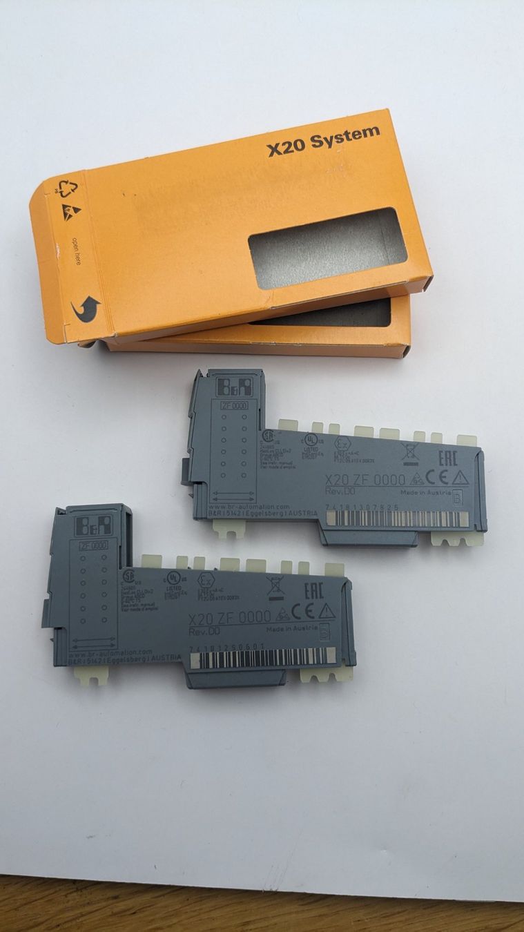 Componenti elettronici: B&R X20ZF0000 Rev. D0 – Usato da Bad Ragaz venduto da MR_BR 1