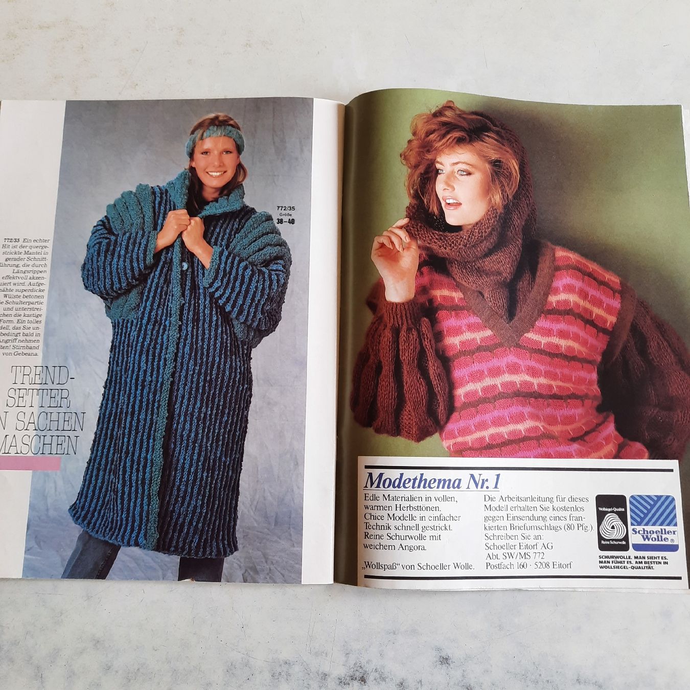 Revues & Magazines: Strickheft Burda " Maschenspass" von 1984 – D'occasion à Nottwil par mar_jqm7 6