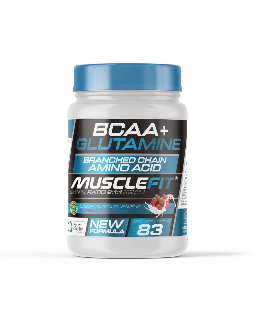 Lebensmittel & Spezialitäten: BCAA + Glutamin Musclefit, Erdbeer Geschmack – Neu und originalverpackt aus Zürich von MUSCLECULT.FIT