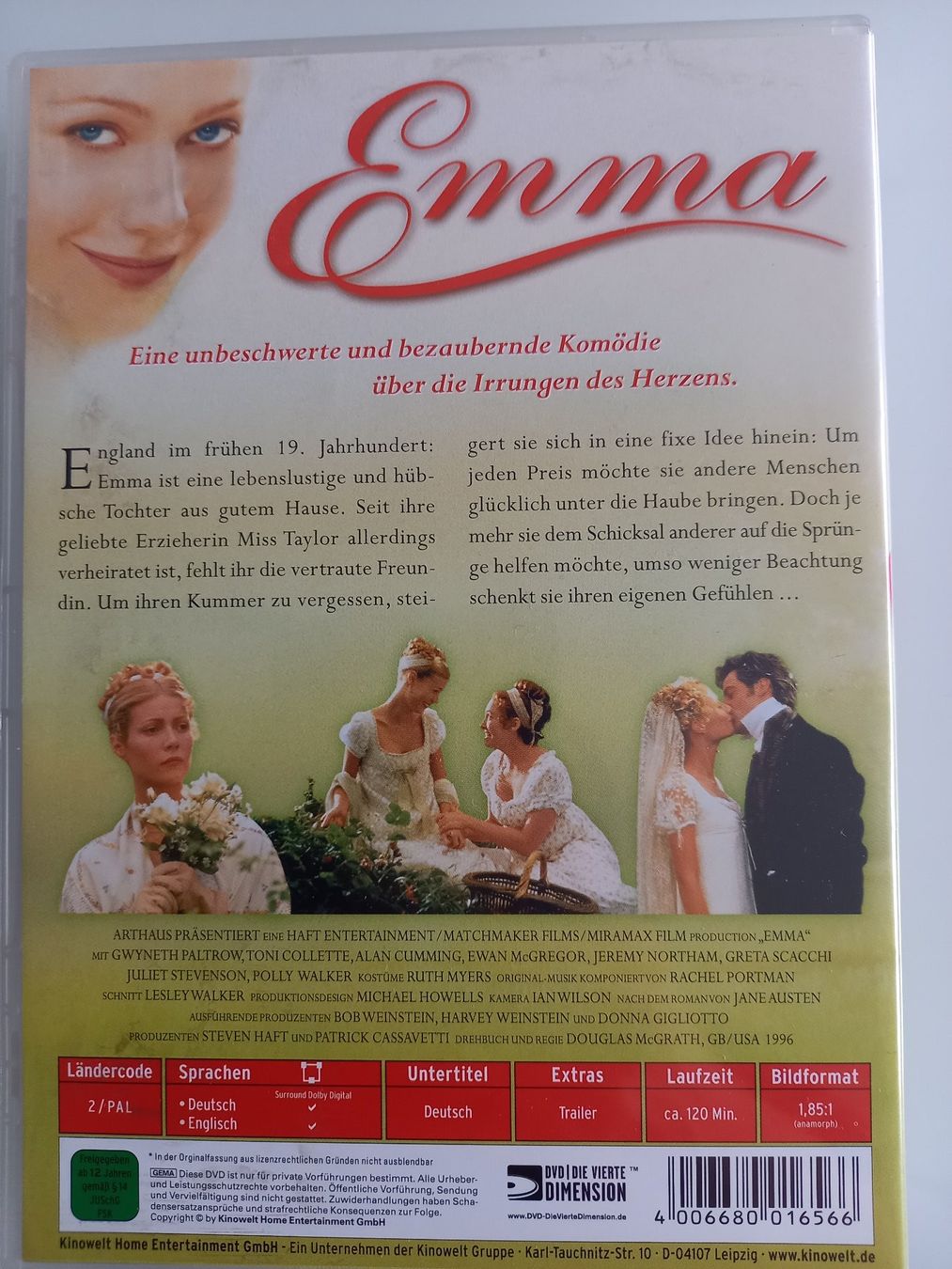 Tutti i DVDs: DVD Emma – Usato da Unterengstringen venduto da saraman 1
