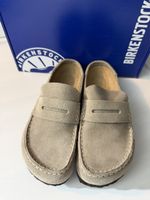 Birkenstock Naples Taupe Taille 38 cuir daim neuves