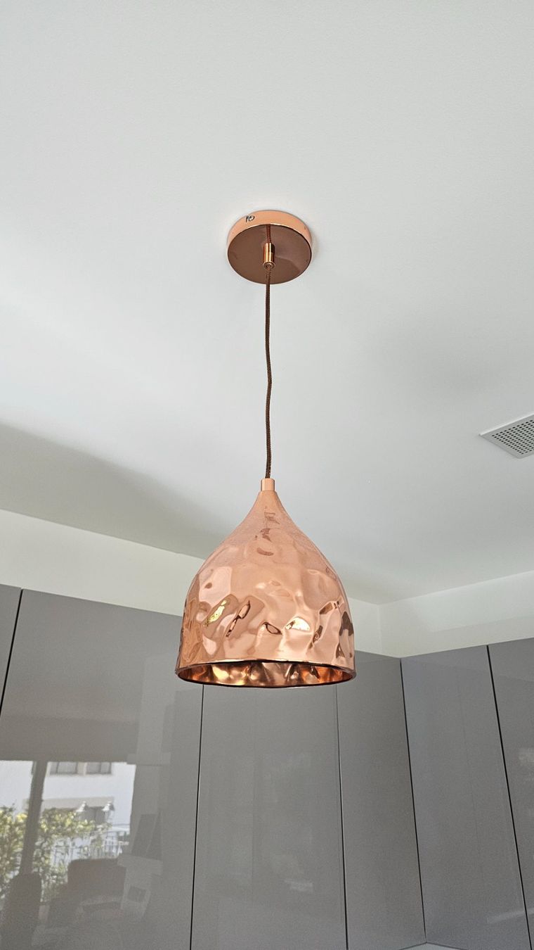 Kare Lampadari & plafoniere: Lampe suspension effet cuivre Kare – Nuovo (secondo la descrizione) da St-Sulpice VD venduto da Philmart 1