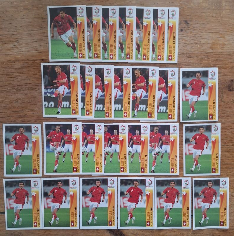 Panini Carte collezionabili: Panini EM 2008 / 142 Stickers vom Team Schweiz – Usato da Horw venduto da Zemmerli 1