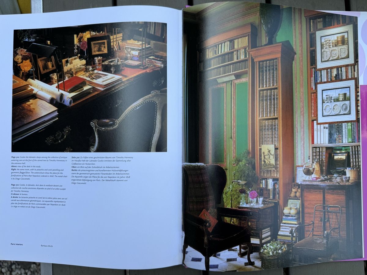 Libri: Einrichtungsbuch: Paris Interiors – Usato da Pfäffikon ZH venduto da lenaviktoria 8
