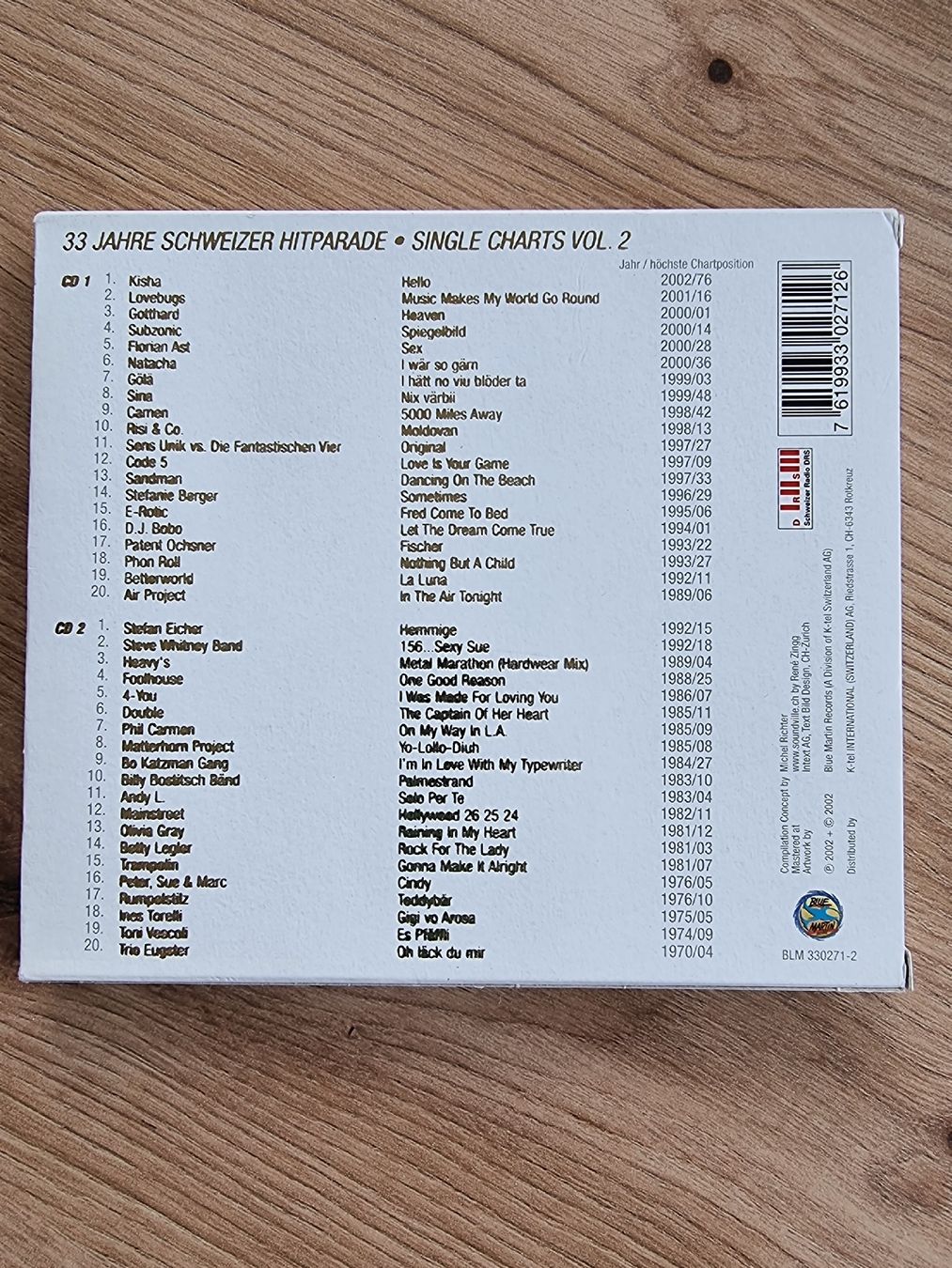 CD: 33 Jahre Schweizer Hitparade Vol. 2 – Usato da Winterthur venduto da Christinakim 1