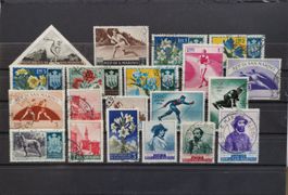 San Marino Briefmarken, schönes Los mit 20 Stk., 1953 - 1957