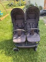 Kinderwagen für Zwillinge/ Geschwister gebraucht Anthrazit