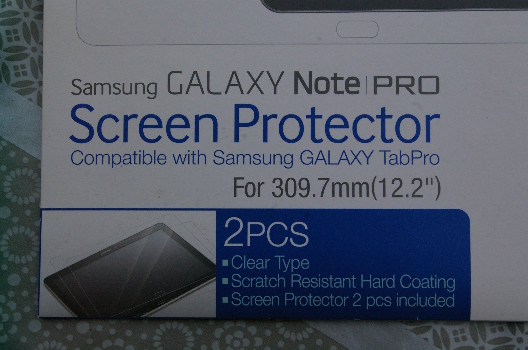 Ritocchi & pellicole di protezione: SAMSUNG GALAXY Note Pro Screen Protector – Nuovo e nell'imballaggio originale da Niederurnen venduto da mowgli_1963 1