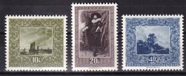 Liechtenstein Serie W24 - W26 ** Sonderausgabe 24.7.1951