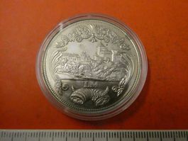 Medaille 40 mm PP, Grüningen in Schutzhülse