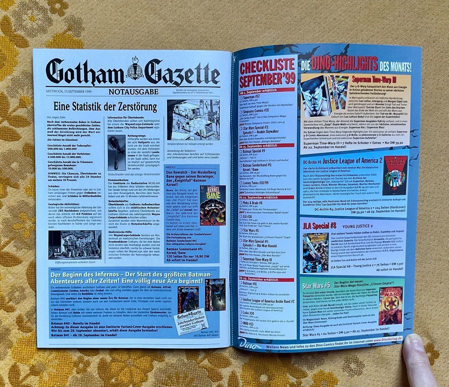 Fumetti: Batman Special Heft Nr 9 von 1999 – Usato da Endingen venduto da nathan05 8