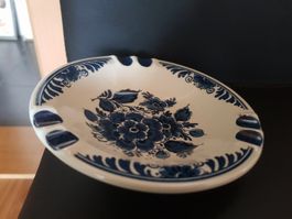 Aschenbecher Blauw Delfts Royal Distel Holland