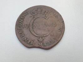 🇸🇪 Sweden Half Skilling 1822 - rare