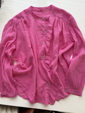 Bluse Alexandre Laurent Paris pink Grösse M/L Neu