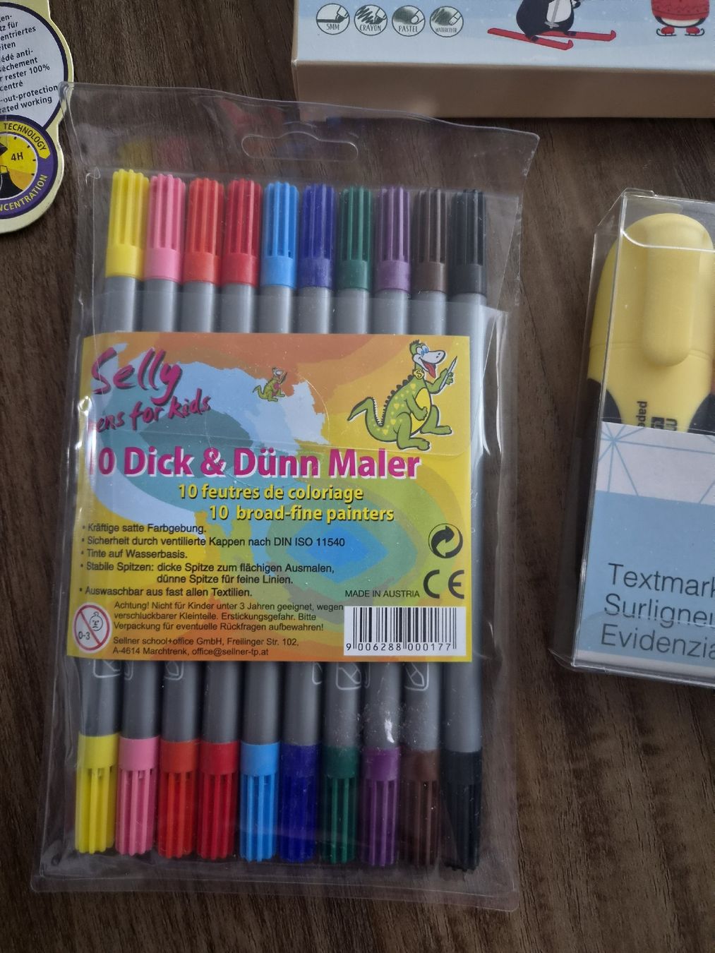 Penna & Evidenziatori: Filzstifte Set NEU – Nuovo e nell'imballaggio originale da Altishofen venduto da tammy05 3