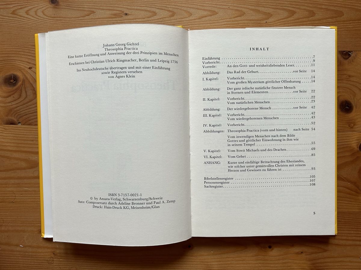 Libri: Theosophia Practica / Bibliotheca Mystica – Usato da Himmelried venduto da rasmus67 4