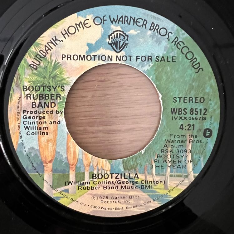 Bootsy's Rubber Band - Bootzilla / US-Promo 1978 - Very nice (Gebraucht ...