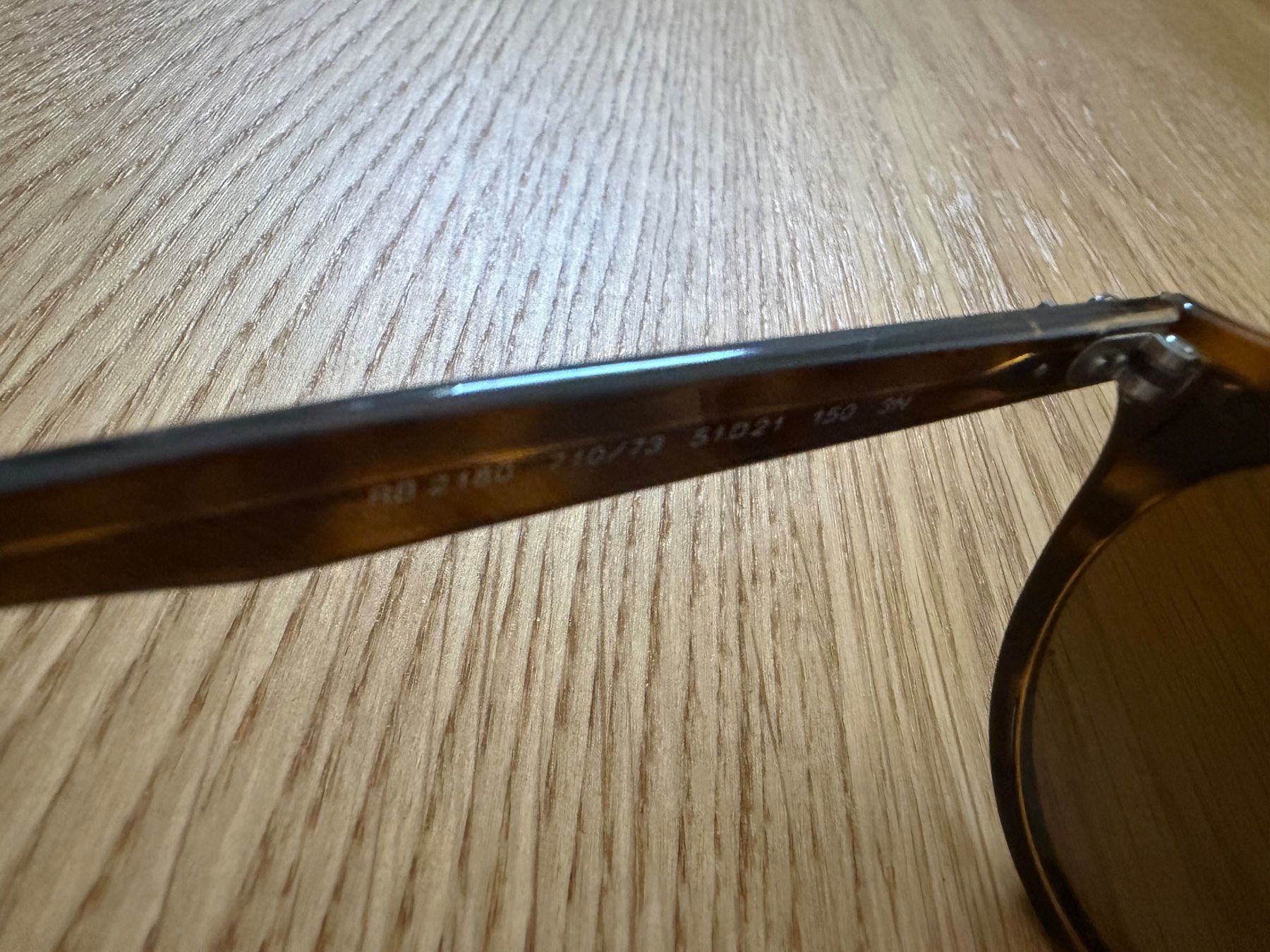 Ray-Ban Brillen & Gläser: Ray-Ban Sonnenbrille RB 2180 – Gebraucht aus Zug von Capraibex78 5