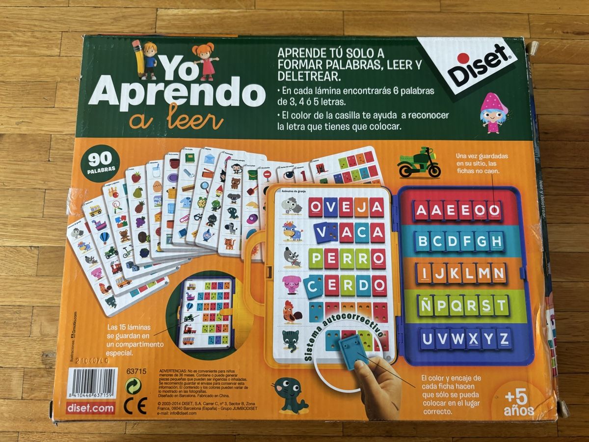 Giochi: Aprende a leer Diset  en ESPAGNOL 5 ans – Nuovo (secondo la descrizione) da Chêne-Bougeries venduto da CeliaMate 8