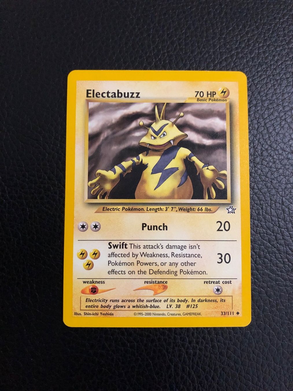 Pokémon Cartes à collectionner: Neo Genesis Electabuzz 33/111 Ab 1 – D'occasion à Paradiso par Pkmn10