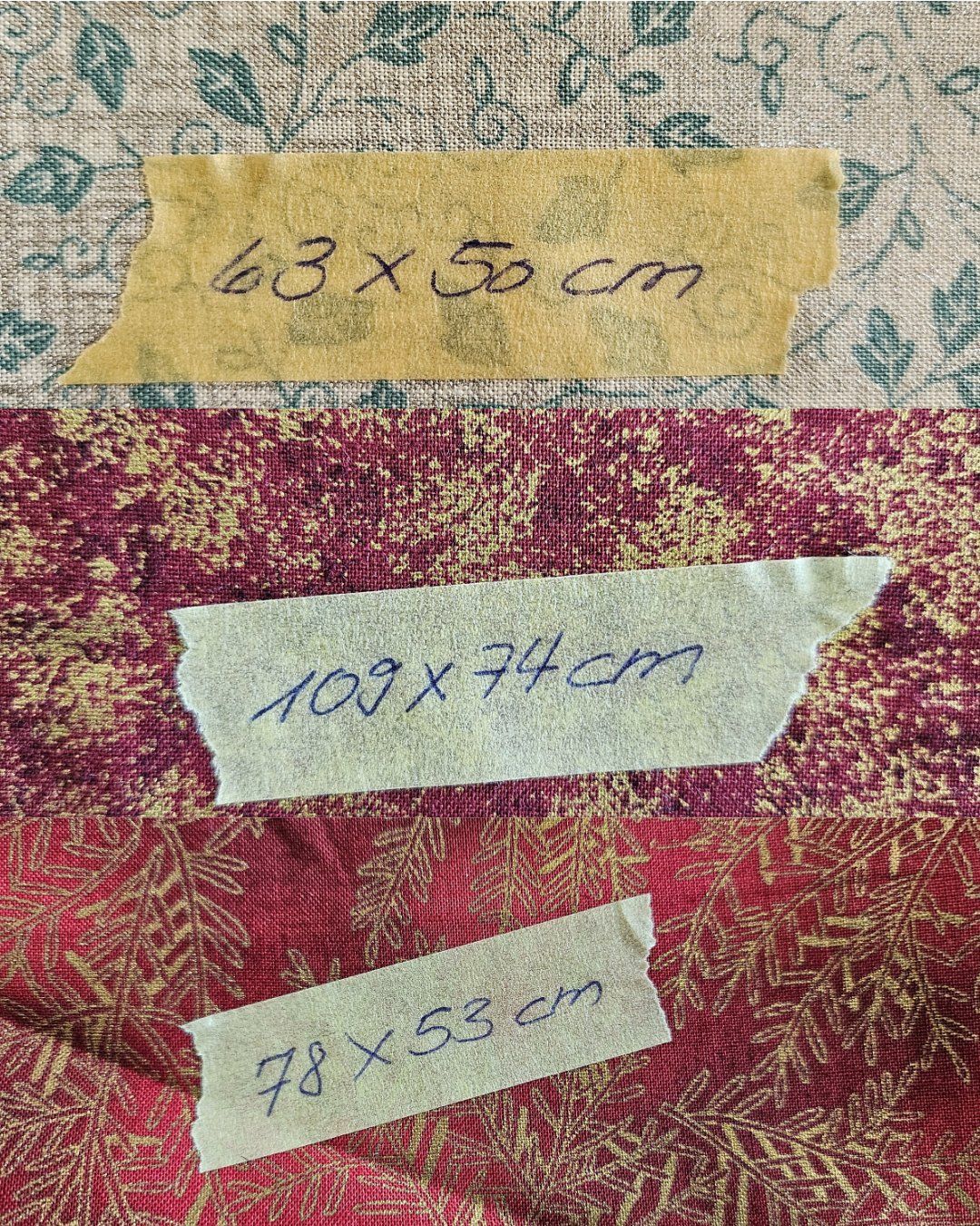 Stoffe: Patchwork Stoff 10stk verschiedene Grössen (nr.98) – Neu (gemäss Beschreibung) aus Bettlach von Anschyellie 3