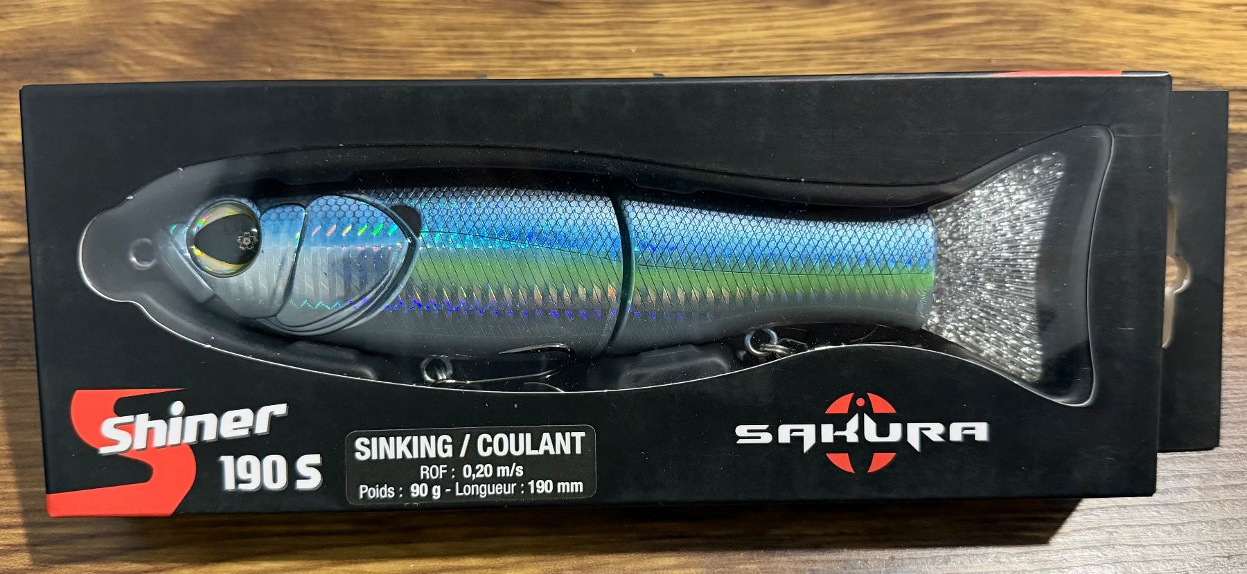Esche: Sakura S-Shiner 190 - Swimbait – Nuovo e nell'imballaggio originale da Widnau venduto da Fishingtackle_Oggy